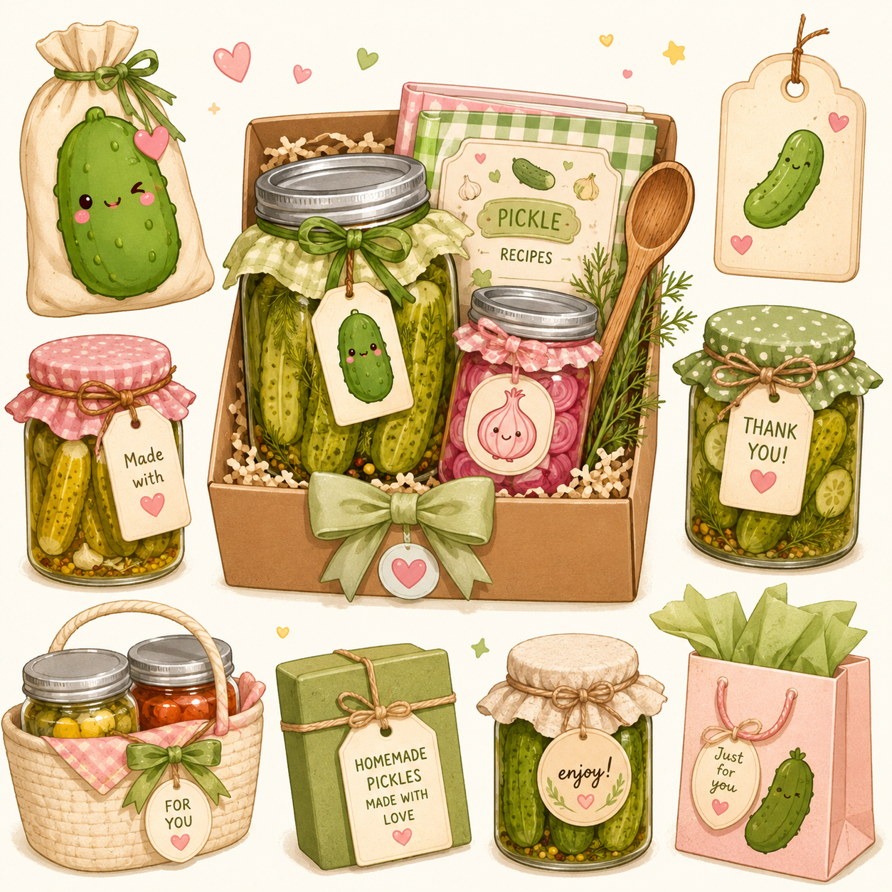 Homemade Pickle Gift Ideas Pack