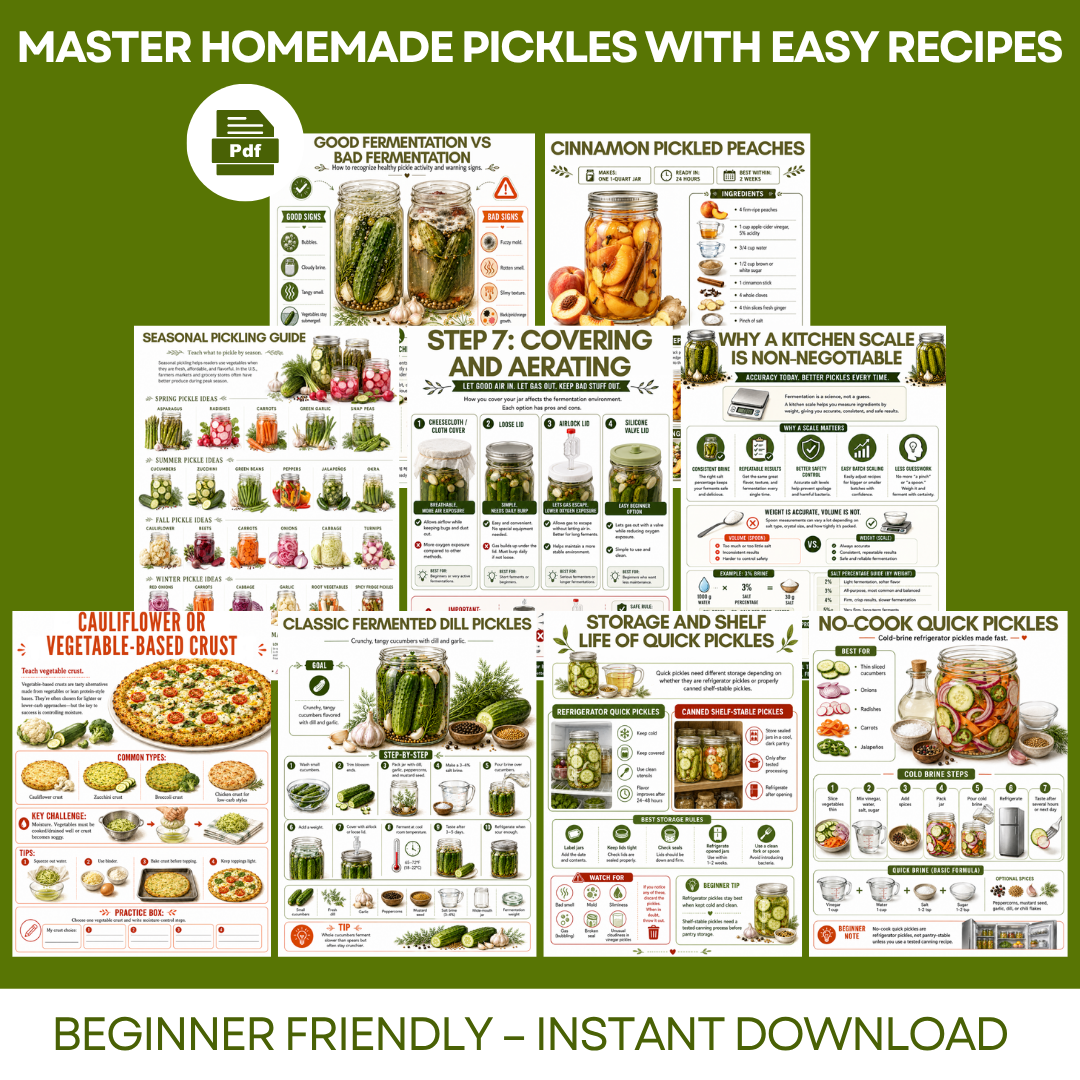 The Complete Pickle Making Guidebook
