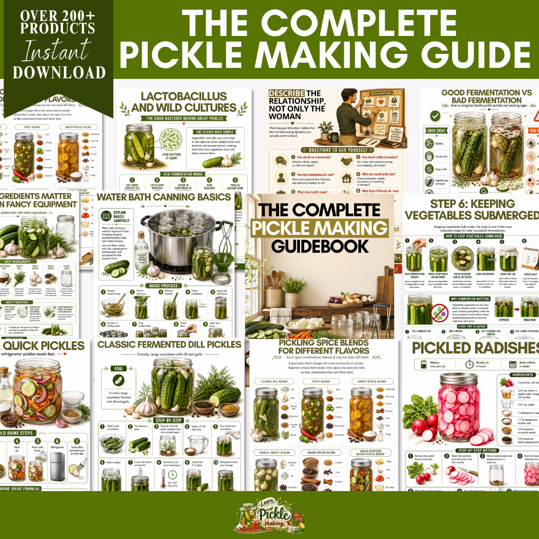 The Complete Pickle Making Guidebook